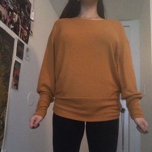 Express Mustard/Golden Sweater